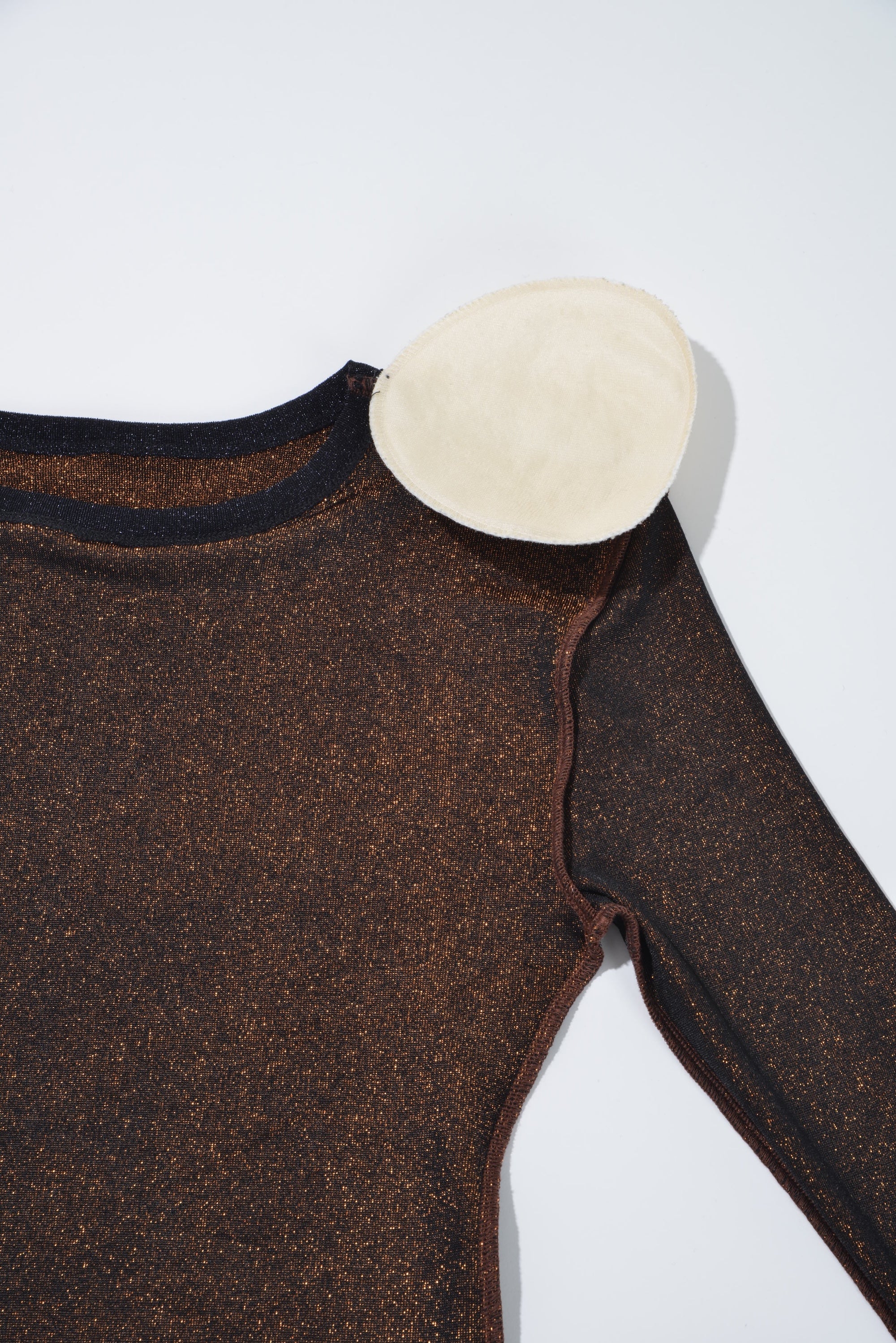 navy / brown