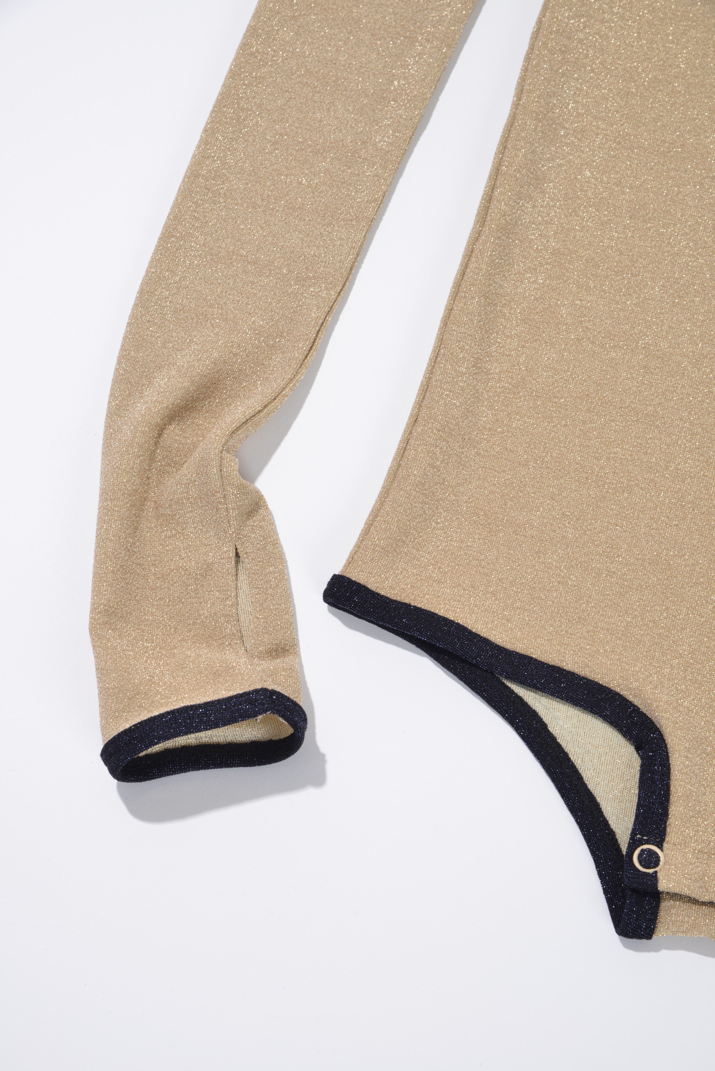 gold rame/navy rame