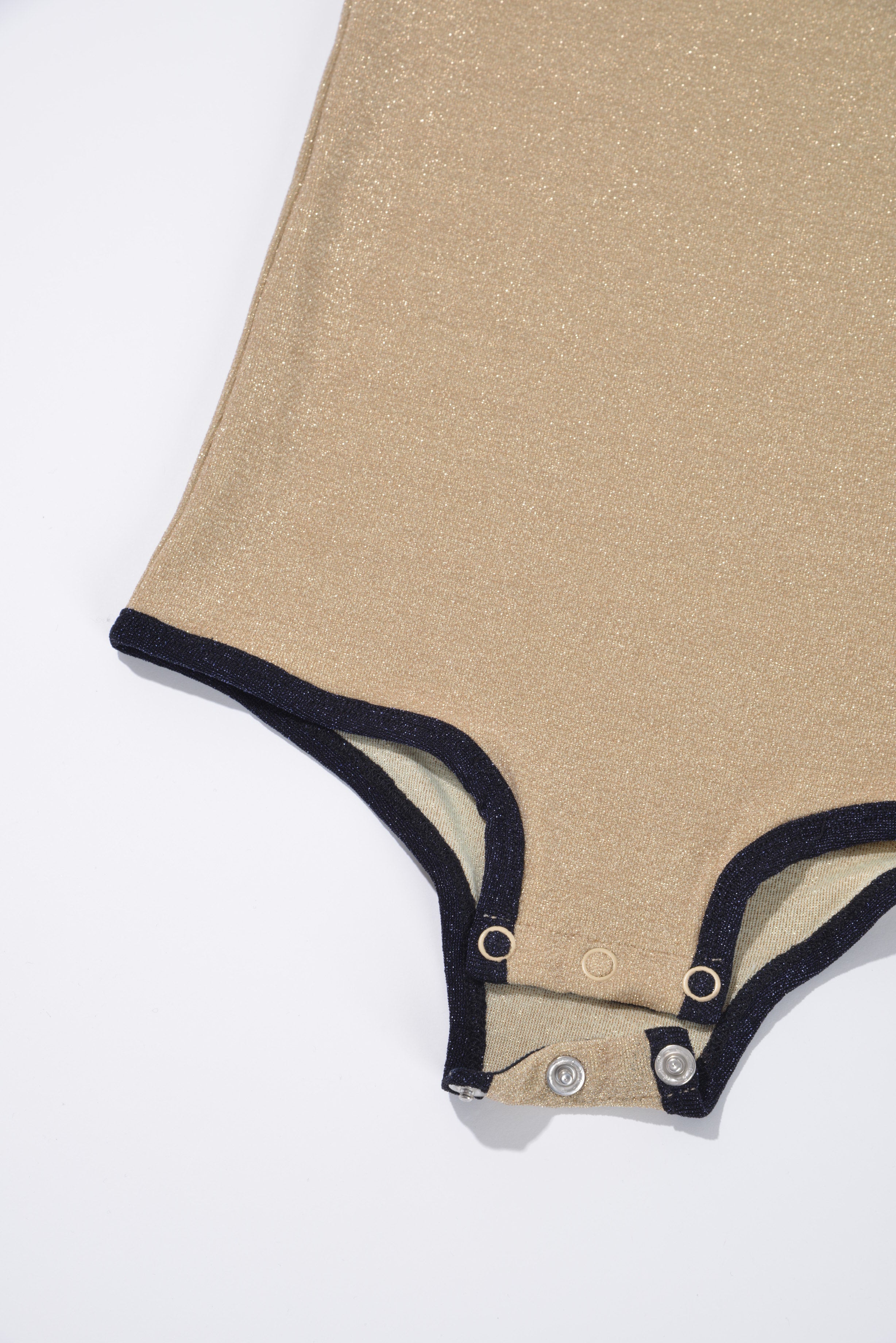 gold rame/navy rame